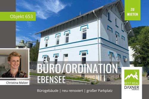 Sanierte und variable Ordinations-, Praxis-, Büroflächen in Ebensee zu mieten!