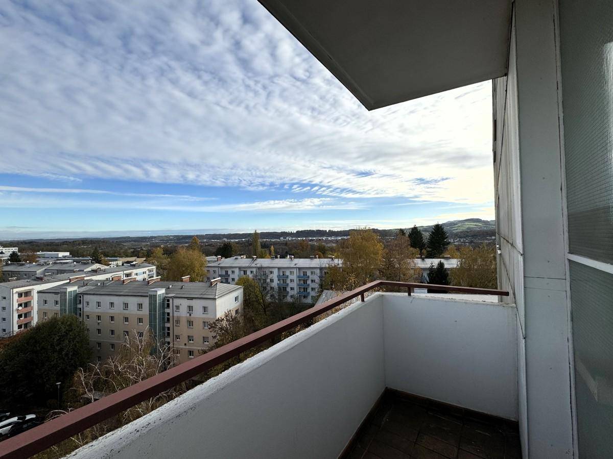 Balkon Ostausblick
