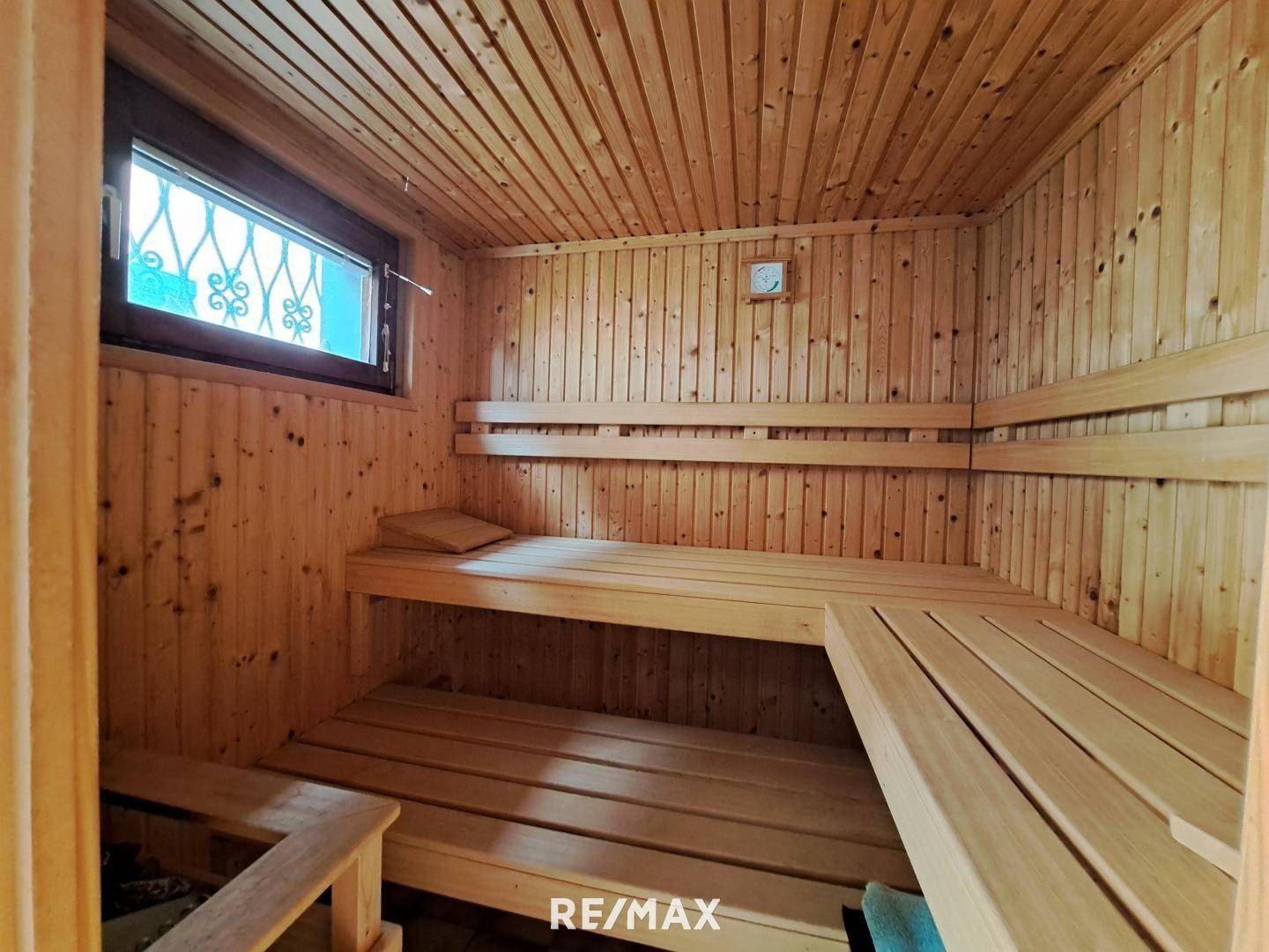 Sauna im Nebengebäude