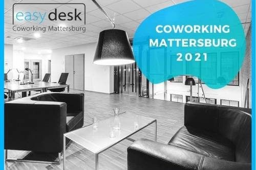 easydesk Coworking Mattersburg - vom flexiblen Arbeitsplatz bis zum eigenem Büroraum