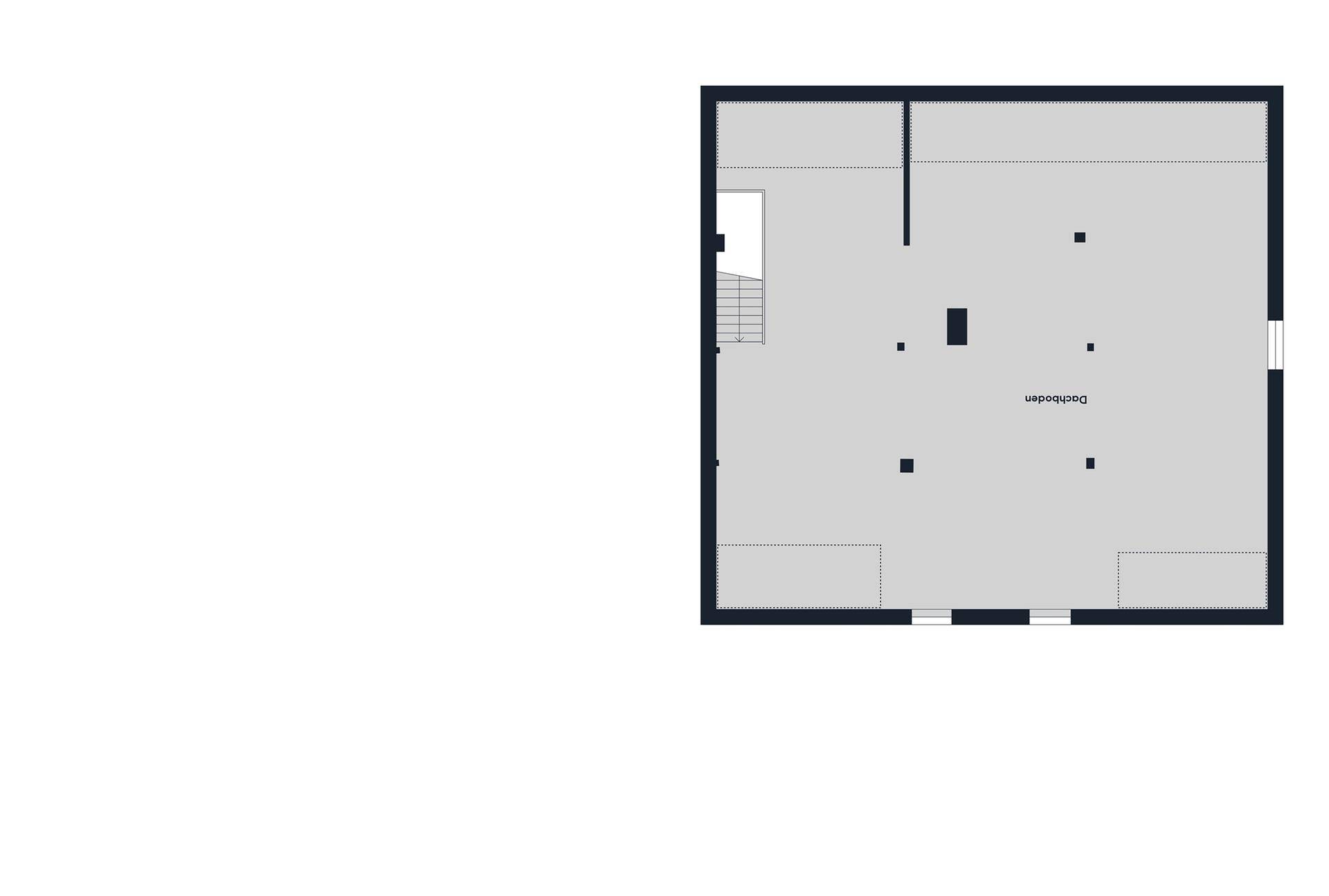 Grundriss ohne Maßstab/Whg2-Dachboden