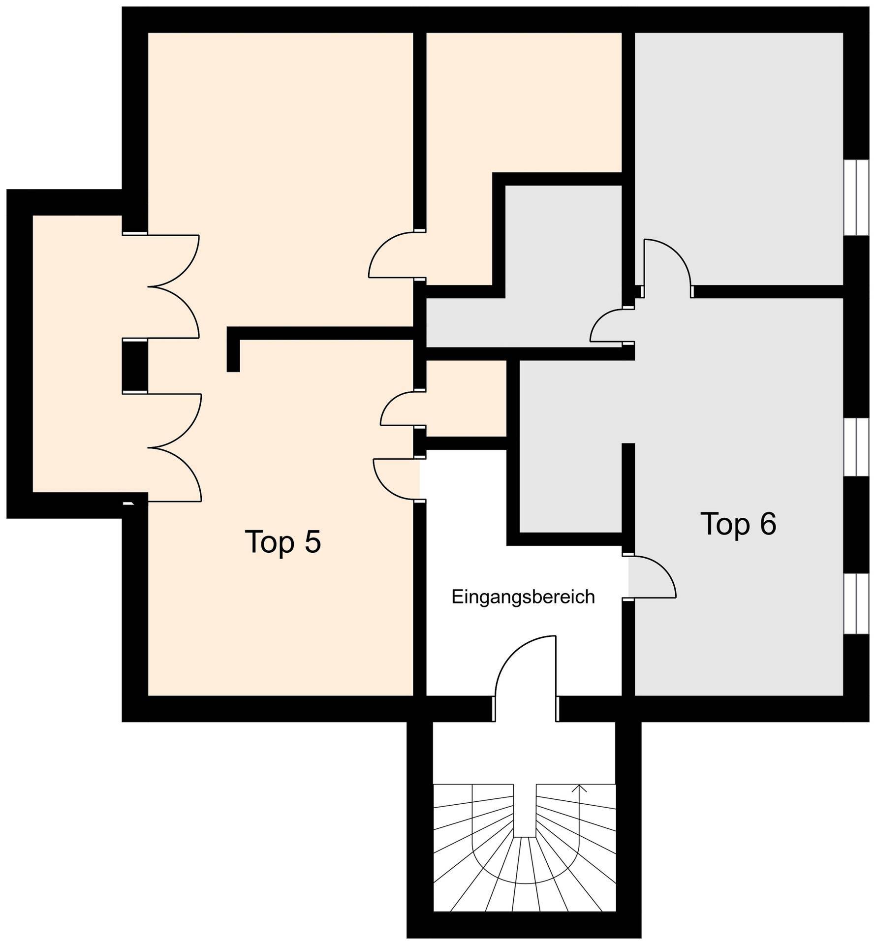 Grundriss-3. Etage ohne Maßstab