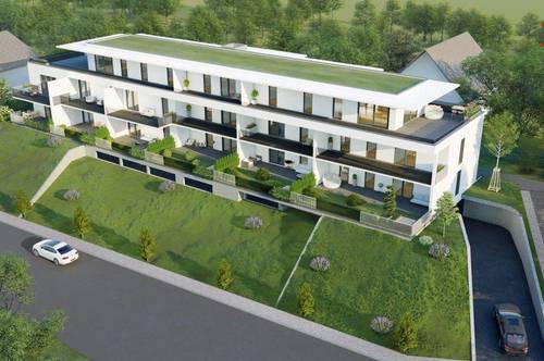 Exklusive Eigentumswohnung im 1. OG mit großer Terrasse und Lift in Groß St. Florian/ Top 9