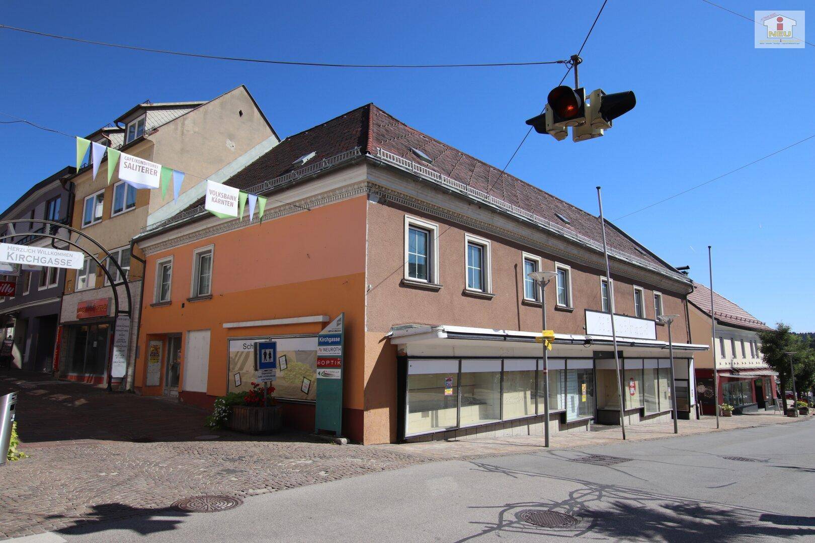 Wohn- und Geschäftshaus mit 550m² im Zentrum von Feldkirchen