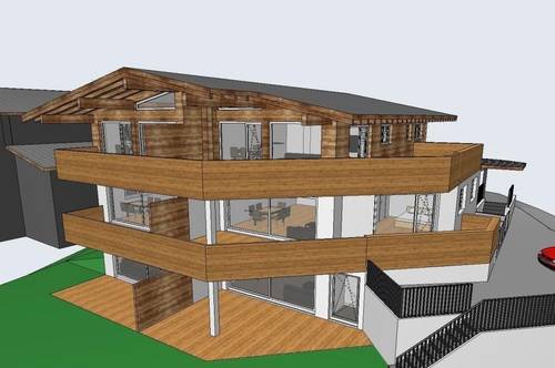 Objekt.Nr.: P1410 - PILLERSEETAL / WAIDRING: Neubauprojekt 2021/22: 6 wunderschöne Eigentumswohnungen in einem großen Landhaus- Südlage unweit zum Skigebiet