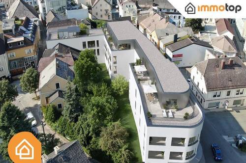 "StadtHausO6" - Maisonette-Wohnung mit Dachterrasse - Lebensgefühl wie in einem Reihenhaus!