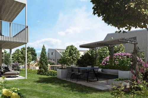 4 Zimmer Gartenwohnung im exklusiven und ökologisch nachhaltigen Wohnhausprojekt, Gießhübl