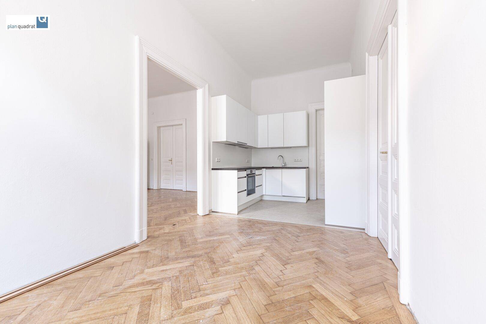 Küche / Esszimmer (gem. Wohnungsgrundriss) - ca. 18,20 m²