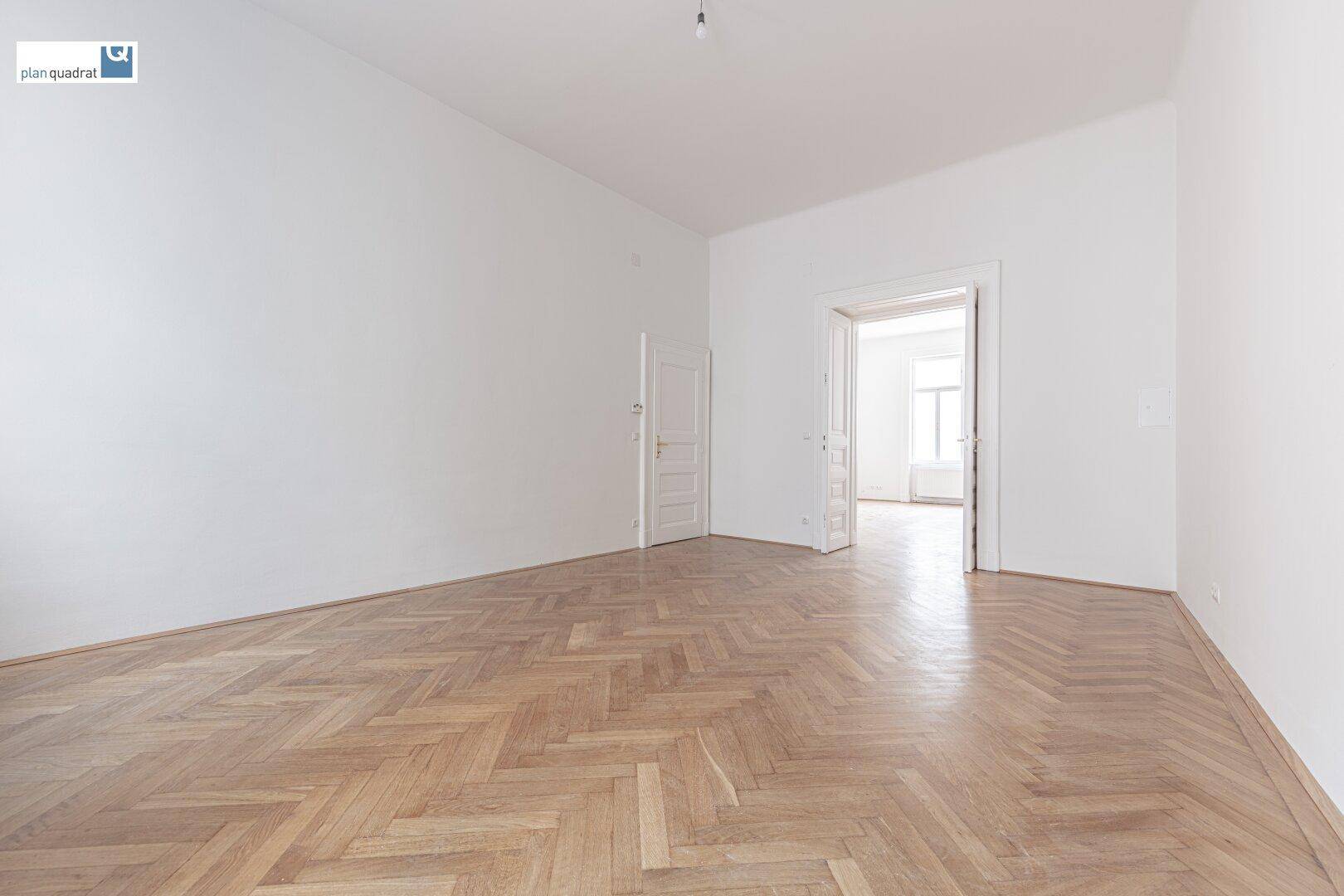 Zimmer 3 (gem. Wohnungsgrundriss) - ca. 26,80 m²