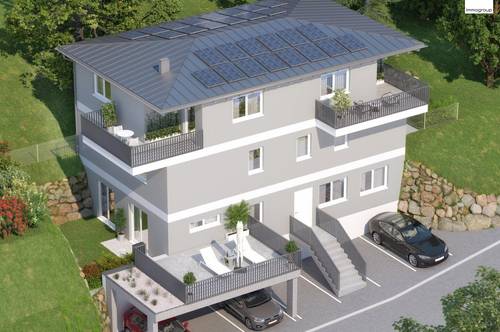Ruhelage mit Traumblick! Garten- und Terrassenwohnung in Hof bei Salzburg zu verkaufen! Projekt - Erstbezug!
