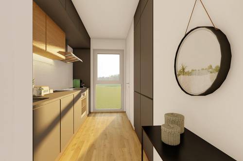 Modern geplante 2-Zimmer Wohnung mit Balkon!