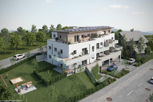 Wunderbare große Gartenwohnung mit 105 m² und einer Terrasse!