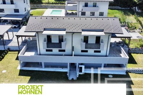 Neubauprojekt mit großzügiger Grünfläche / den Morgen am Balkon starten / modernster Wohnstandard