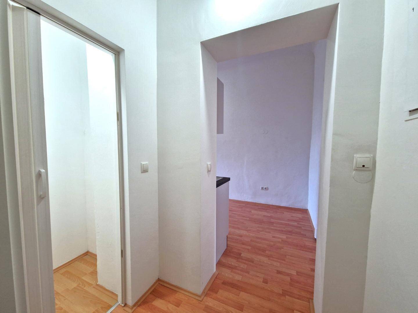 Eingangsbereich mit Abstellraum (ca. 1 m²)