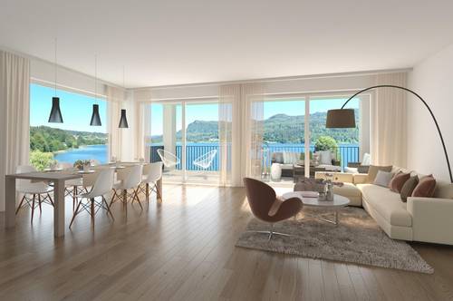 Exklusive Lifestyle-Penthousewohnung mit eigenem Seezugang in Keutschach am See!