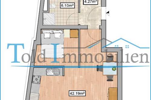 Neubauprojekt Lienz - Schweizergasseca. 52 m² Wohnung - auch als Anlegerwohnung geeignet!