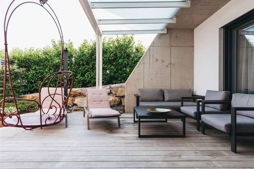 Traumhafte ruhige Gartenwohnung mit überdachter Terrasse