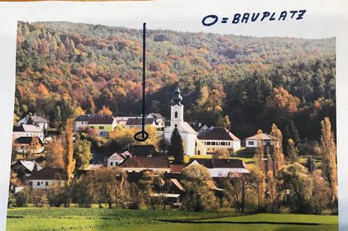 Oberwart Nähe, 859m² Baugrund, kein Bau Zwang, keine Provision 7512 Badersdorf im Südburgenland.