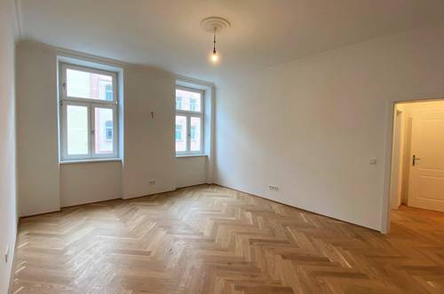 ERSTBEZUG nach Sanierung - perfekt geschnittene 3 Zimmer + Küche 85m² Altbauwohnung - 1050 Wien