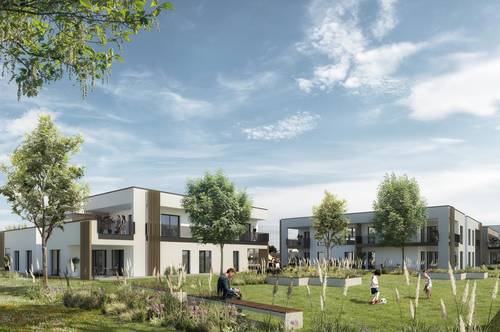 Seiersberg ONE: 3-Zimmer Neubauwohnung mit großzügiger Terrasse, Privat-Eigengarten, Tiefgarage, Deckenkühlung, Fußbodenheizung, Photovoltaik, nachhaltig, exklusiv