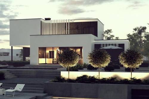 Moderne Villa von 200m² ohne Grundstück 