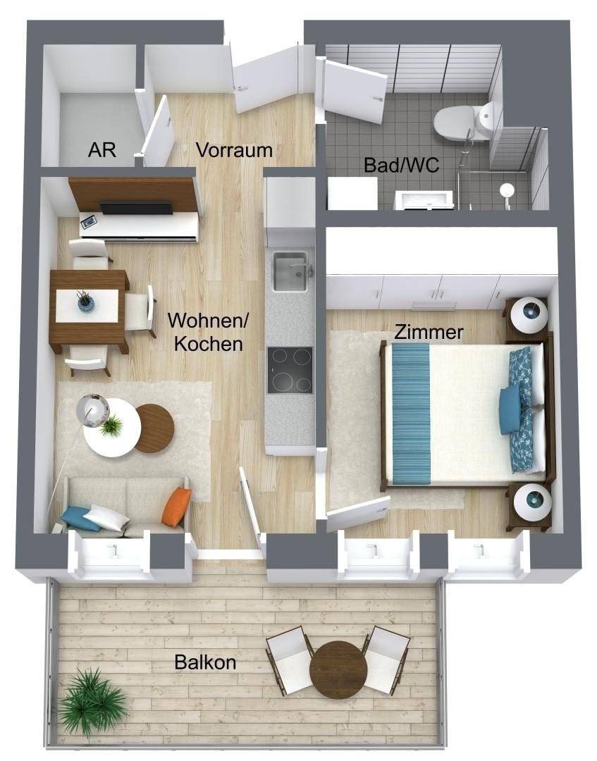 FH-Living Graz - 37m2 2D Floor Plan Top 27.jpg
