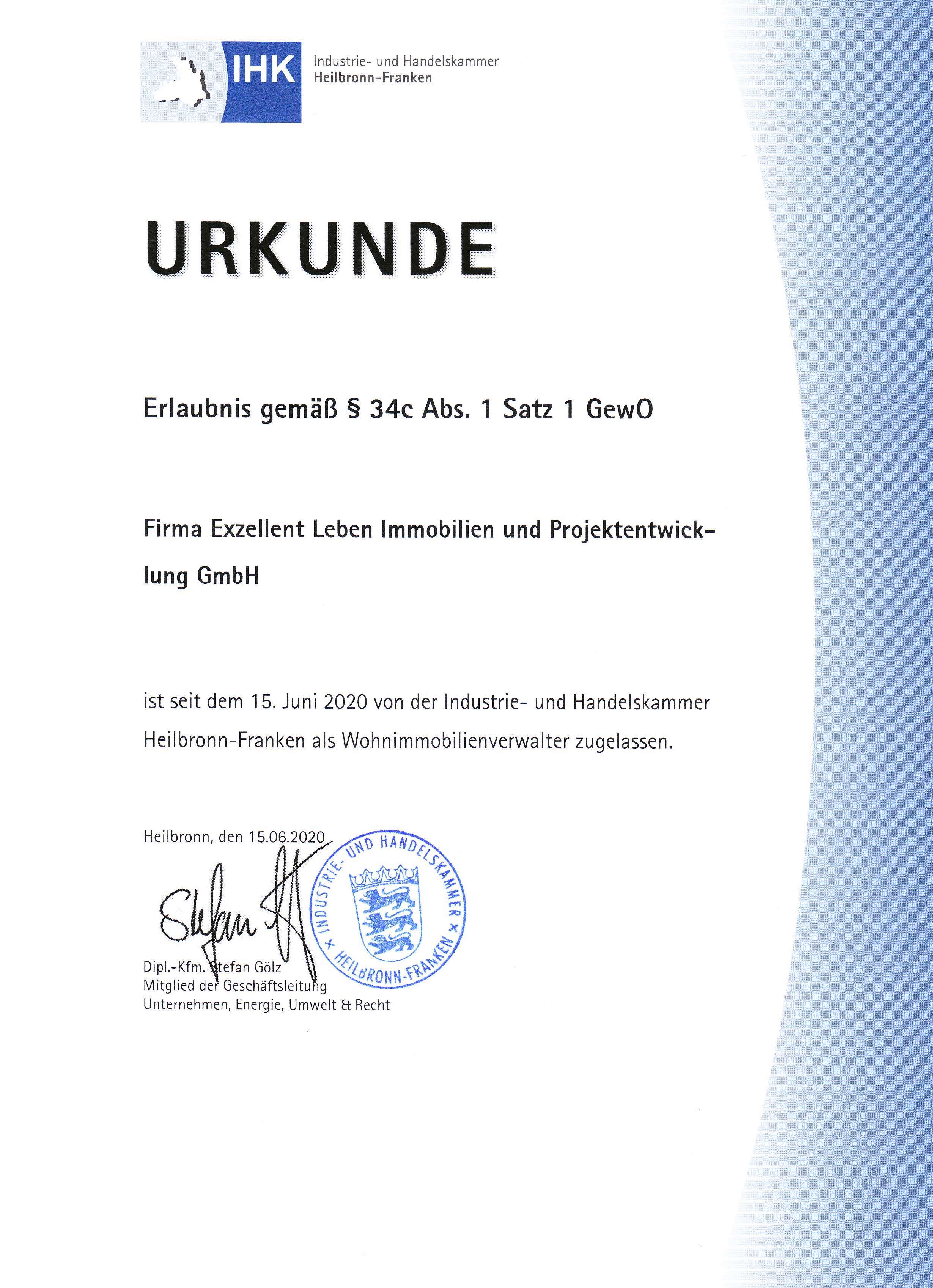 Exzellent Leben Immobilien Und Projektentwicklung GmbH ...